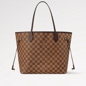LOUIS VUITTON Damier Ebene MM in Ballerina🩷